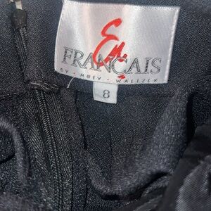 Vintage En Francais by Huey Waltzer jumpsuit with opening back and pockets